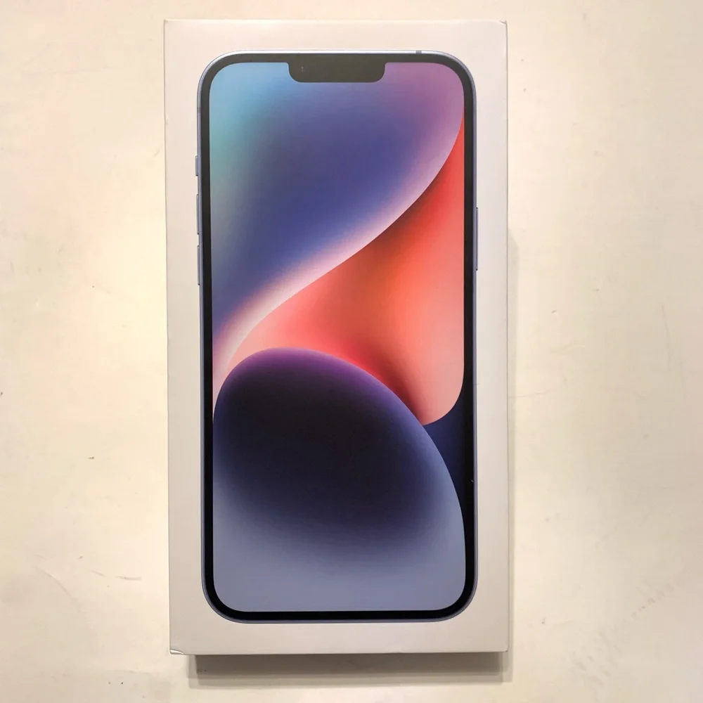 iPhone 14 Plus Blue 128gb Empty Box